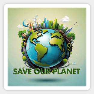 Save Our Planet Sticker